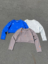 All over pattern long tee