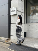 heart switch long tee