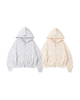 twins Room Zip Hoodie