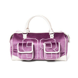 98 velours boston bag