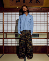 Assortment cargo denim pants