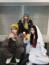 CMT ruler pigment zip hoodie