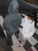 Vintage Like Heart Logo Hoodie
