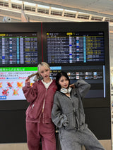 universal logo Premium crush EMB zip hoodie