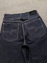 Selvedge Check Flap Buggy Jorts