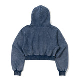 H Vintage logo zip hoodie