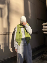 가짜 모피 조끼