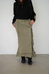 フレアードスウェットスカート