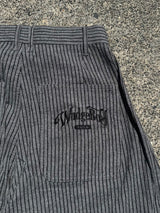Stripe balloon pants