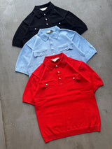 Pearl Western Knit Polo Shirt