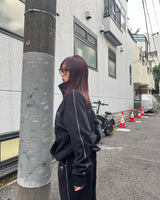 Half zip fleece setup