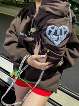 heart logo hoodie( for pets)