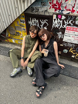 nylon no sleeve all in one