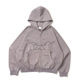 BLESSS U Pigment Zip Hoodie