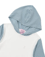 Dots Hooded tee