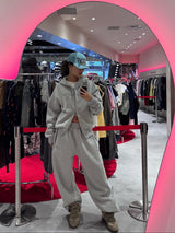 rhinestone sweat pants