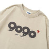 9090 OG徽標緞面Crewneck汗水(輕)