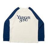 universal logo raglan ls tee