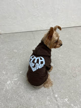 heart logo hoodie( for pets)