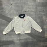 N logo vintage work jacket