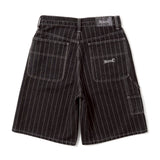 BU STRIPE DENIM SHORTS