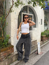 BUTTON TANK TOP