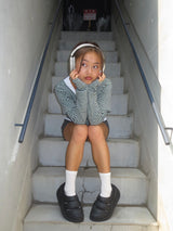 Layered border long tee