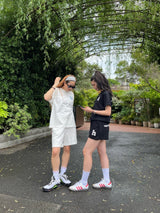 h flower logo short sleeve set up