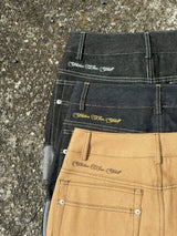 FOLDED DENIM SKIRT