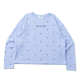 Random Heart Waffle Long Tee