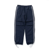 N logo sideline NYLON PANTS