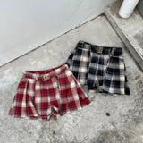 2way pleated shorts
