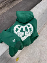 薩加拉心臟徽標連帽衫