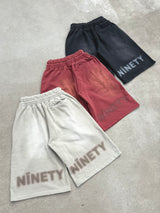 NINETY Faded Layered Shorts