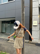 HTH × PIKO cropped tee