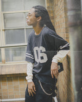 ballsy.jerseeys layered crew L/S T