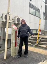 Half zip fleece setup