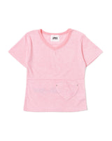 HEART POCKET PILE TOPS