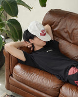 HEART LOGO APPLIQUE TEE