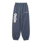 9090 OG LOGO SATIN SWEAT PANTS (Light)