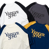 universal logo raglan ls tee