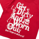 Skull graphic studs TEE