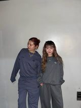 glitter crew sweat shirt