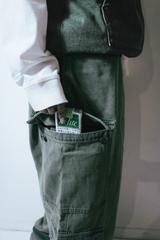 Double Denim Cargo Pants