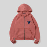 THERMAL ZIP UP HOODIE