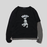 ASYMMETRIC L/S TEE (WITH GRAPHIC)
