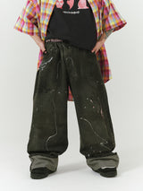 PAINT BAGGY DENIM 1