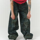 PAINT BAGGY DENIM 1
