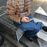 Micro Fake down Half Zip Hooded Pullover