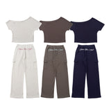 one shoulder pack set